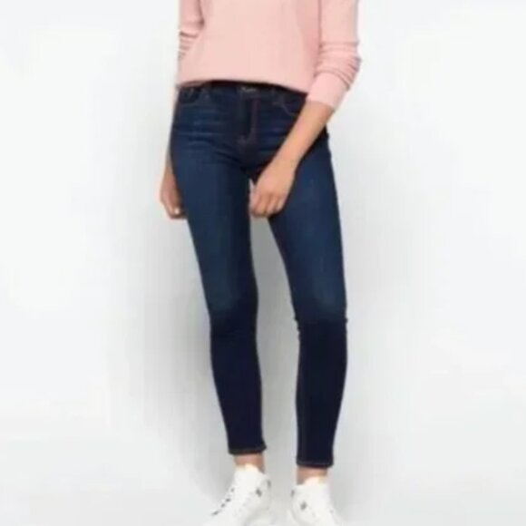 STUDIO BLUE Aranza Mid Rise Skinny Jeans in Indigo Size 25 / 0 NWT - Picture 1 of 8